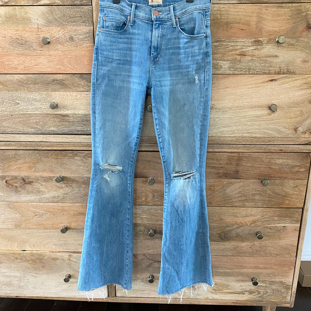 The mother weekender fray, size 25 , color: dreamer